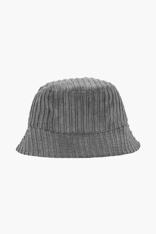  Velvet Hat Grey - 4