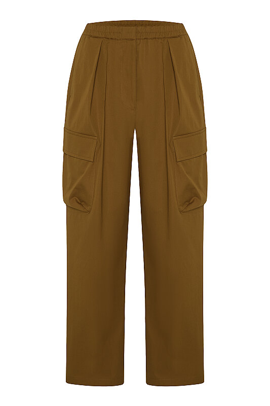 Kargo Cepli Pantolon Kahve - 4