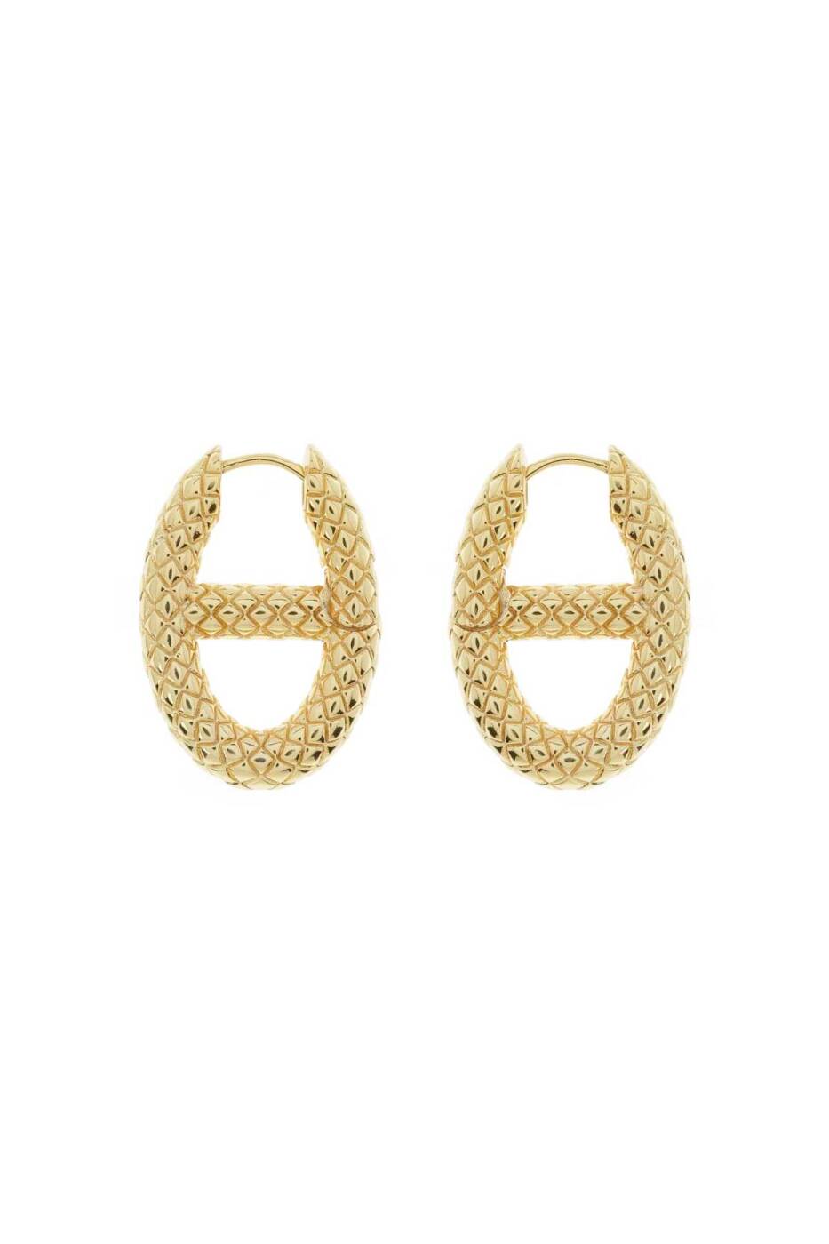  Kesme Şekilli Gold Rengi Küpe Standart Renk - 3