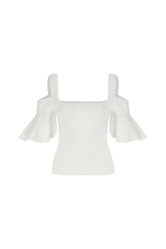 Kollu Triko Ekru - 4