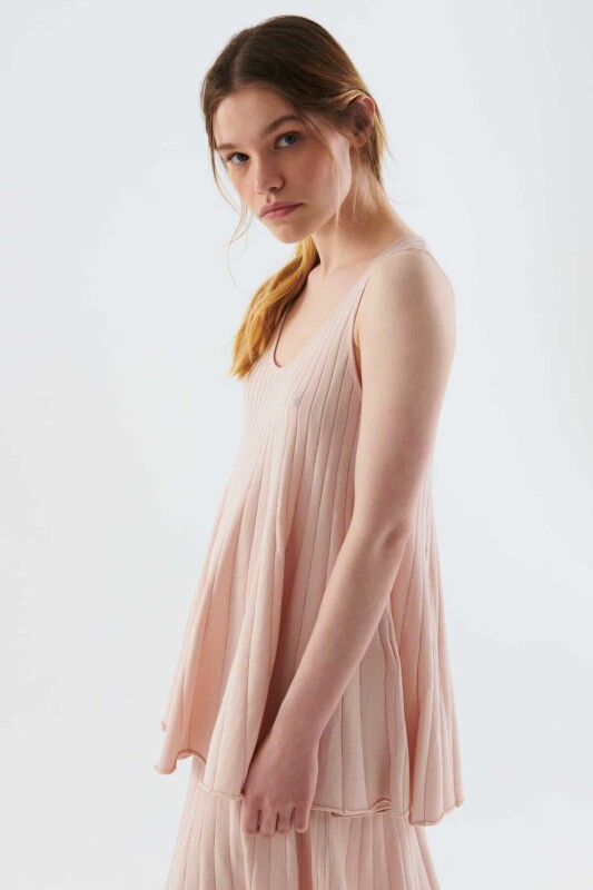 Kolsuz Triko Pembe - 3