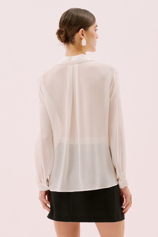 Krep Gömlek Kırık Beyaz - Roman (1)