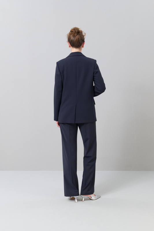 Yün Kruvaze Ceket Lacivert - Roman (1)