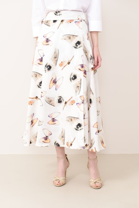 Kruvaze Midi Boy Keten Etek Standart Renk - 3