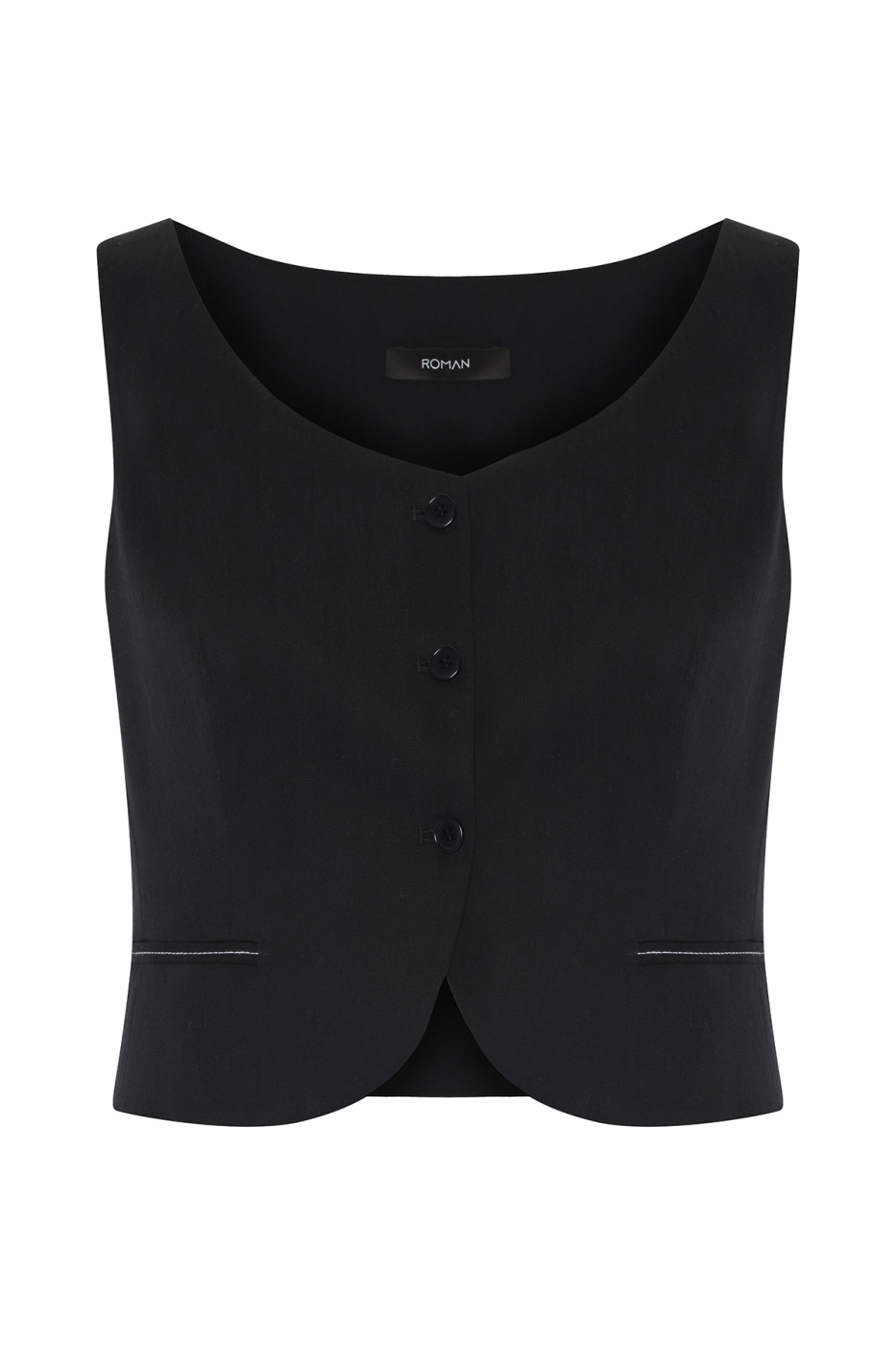 Tailored Fit Yelek Lacivert - 5