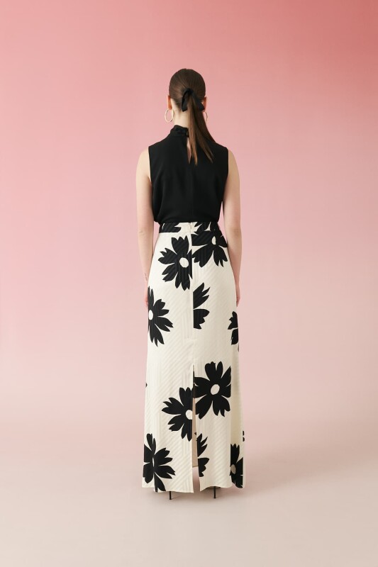 Maxi Length Satin Skirt Original - Roman (1)