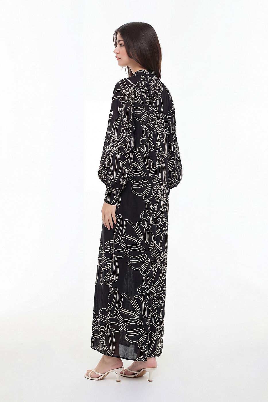 Maxi Boy Kaftan Elbise Standart Renk - 2
