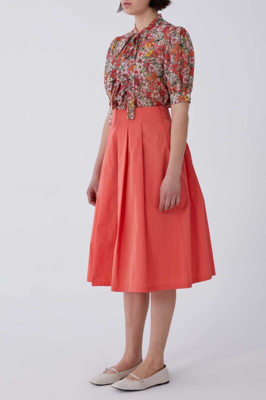 Midi Boy Tafta Etek Y.Ağzı - 3