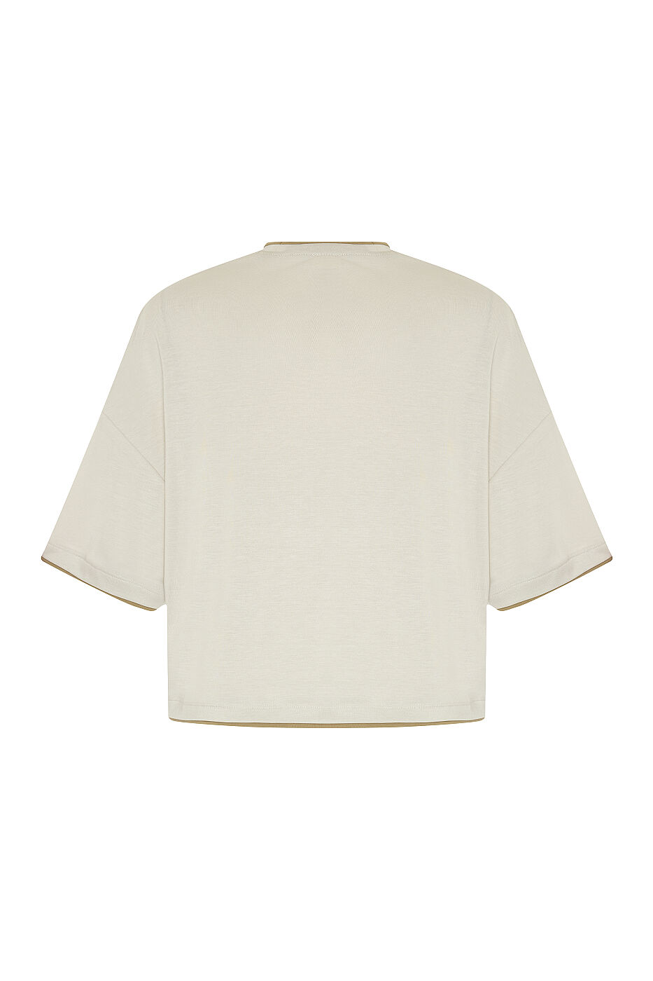 Palmiye Baskılı T-Shirt Taş - 5
