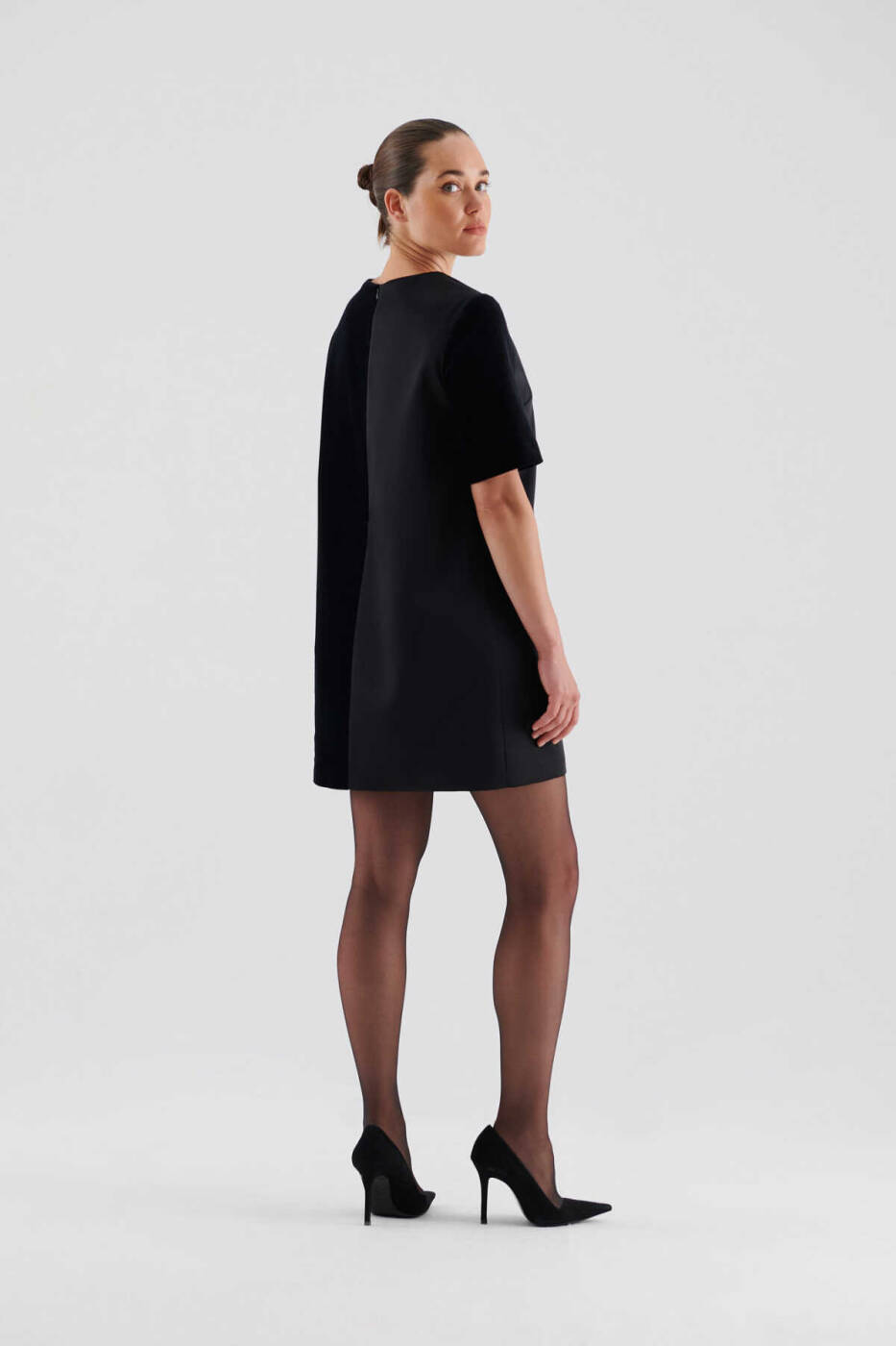  Piece Mini Dress Black - 2
