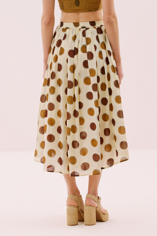 Pileli Midi Boy Etek Standart Renk - 2