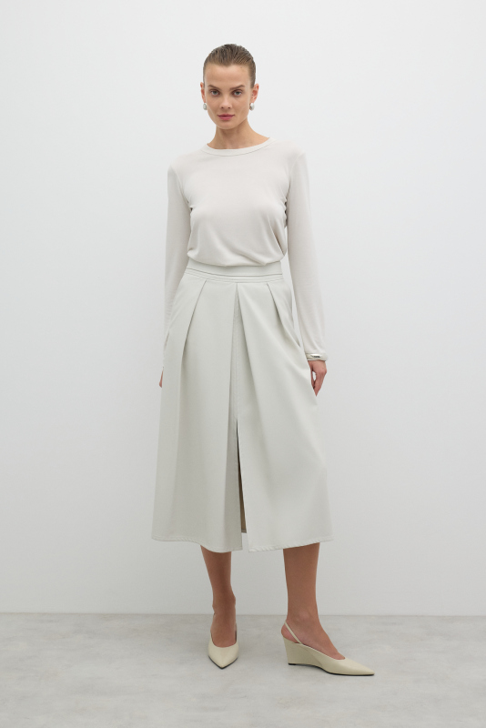 Pileli Midi Boy Etek Taş - 1