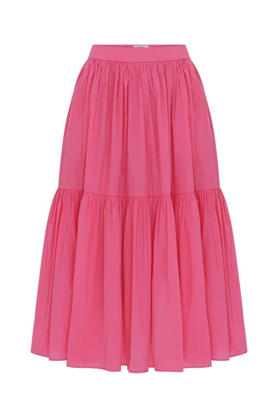Pileli Uzun Etek Pembe - 4