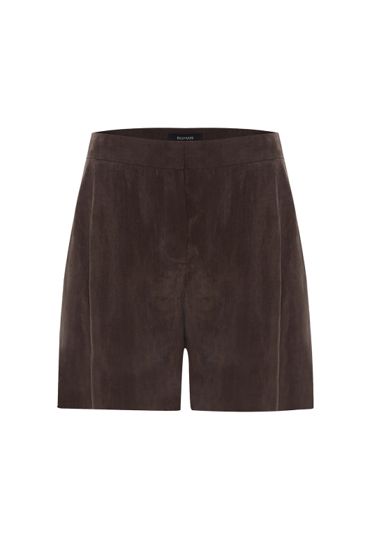 Pilili Şort Kahve - 5