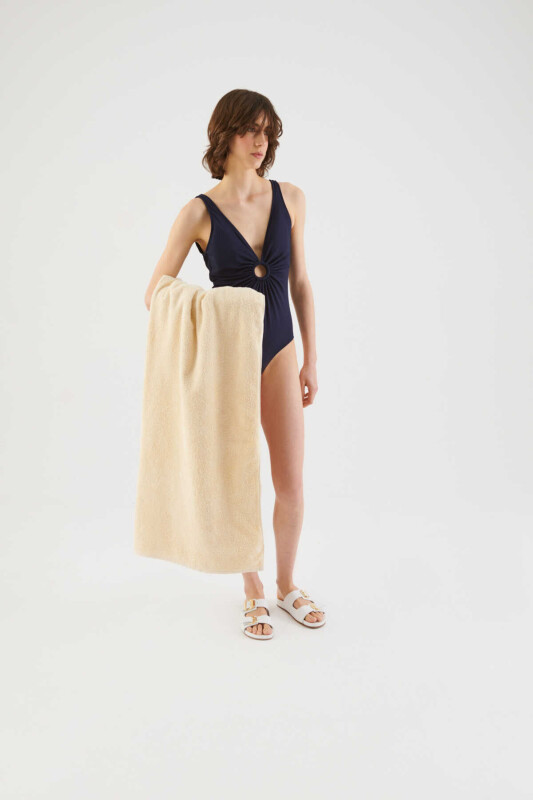 Beach towel Beige - Roman (1)