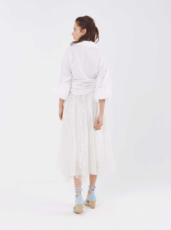 Pullu Kabarık Etek Standart Renk - 2