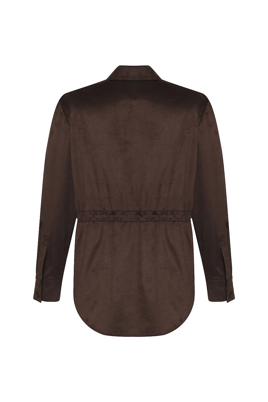 Püskül Detaylı Beli Bağlanabilen Tunik Kahve - 6