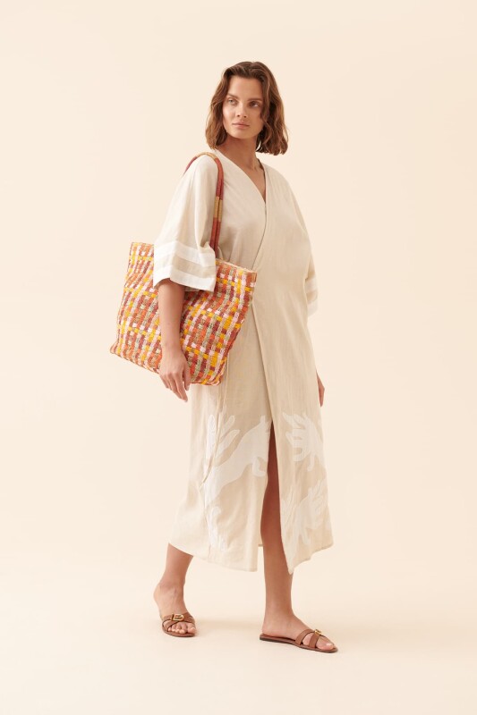 Colorful Knitted Women s Bag Original - 3