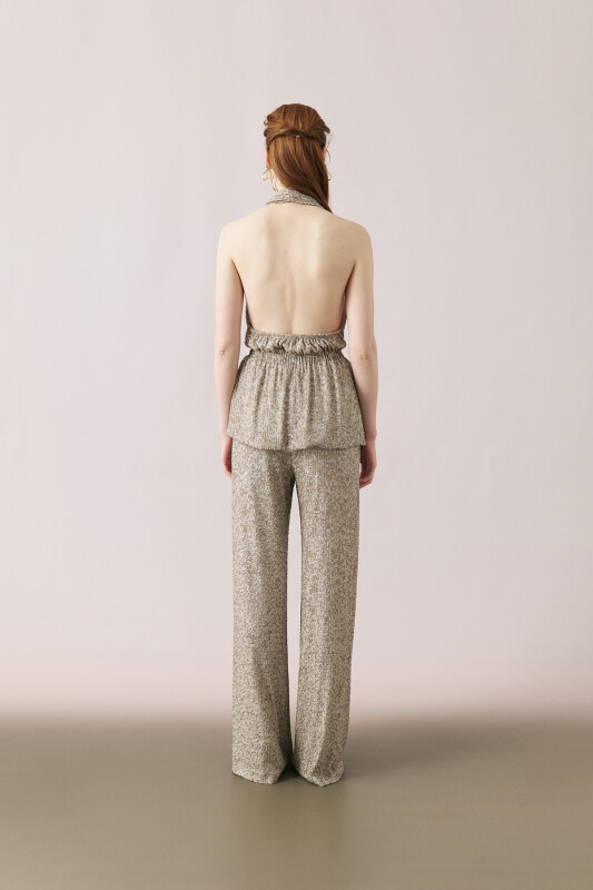 Backless Sequined Blouse Original - Roman (1)