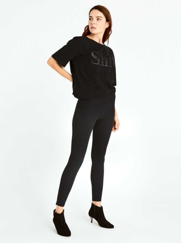  Skinny Kadın Pantolon Siyah - 4