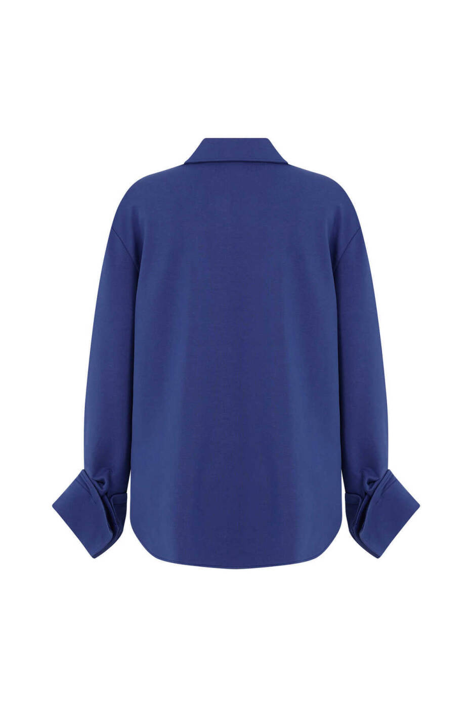  Sweatshirt Kadın Gömlek Saks - 2