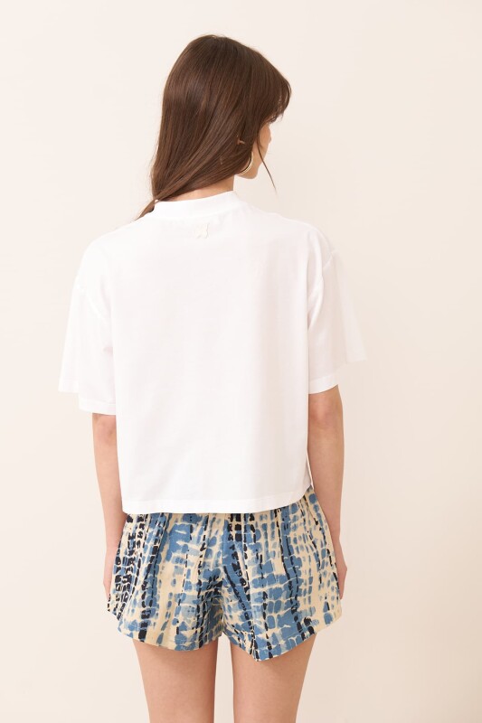 Crew Neck T-shirt White - 2