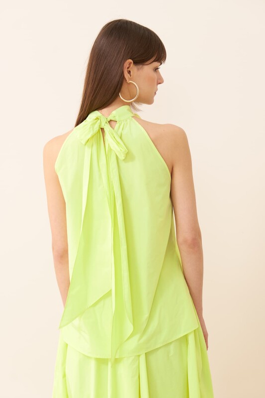 Taffeta Blouse Yellow - 2