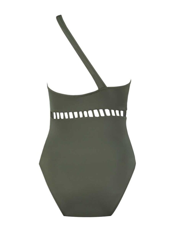 Tek Omuzlu Mayo Mat Yeşil - Roman (1)