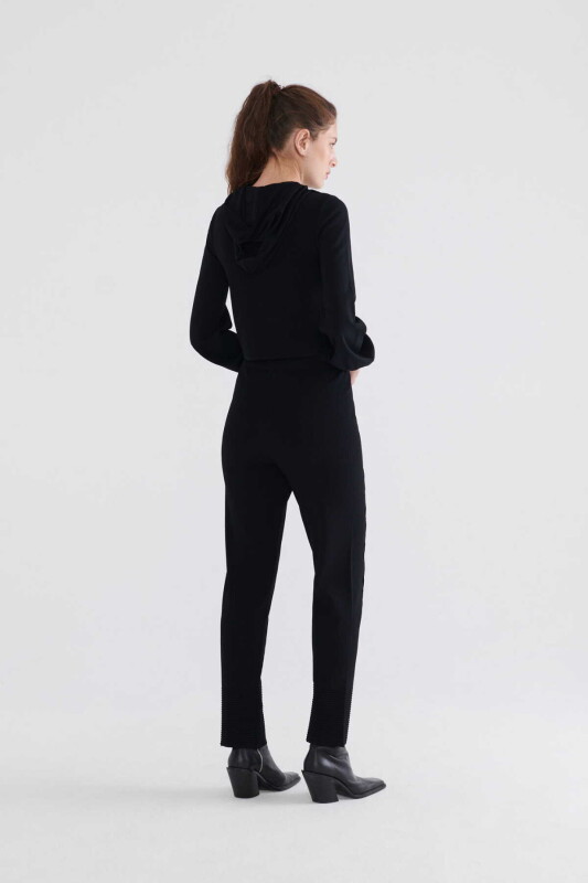  Triko Kadın Eşofman Altı Siyah - Roman (1)