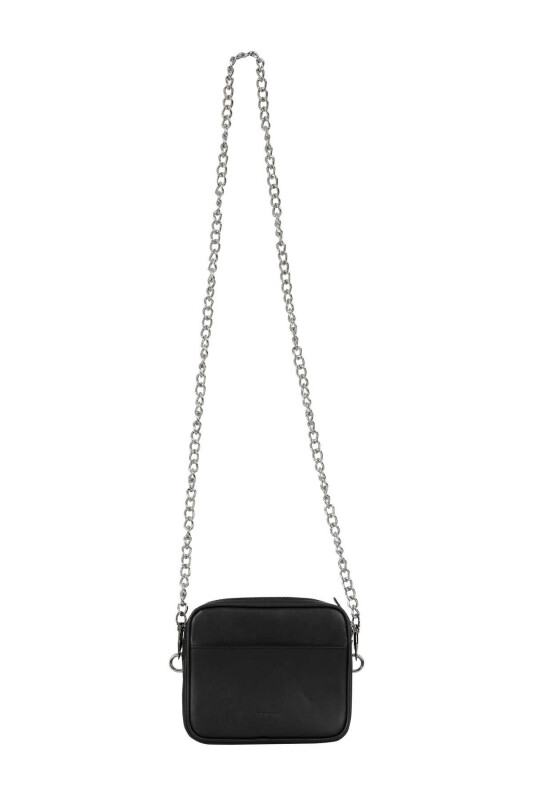  Womens Bag with Buckle Detail Black - Roman (1)