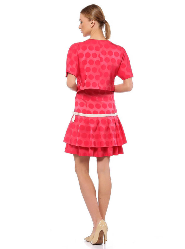 Crop Ceket Standart Renk - Roman (1)