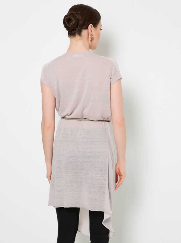 Triko Tunik Mor - Roman (1)
