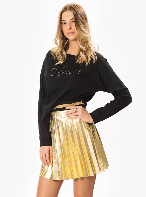 Piliseli Mini Etek Gold - 4
