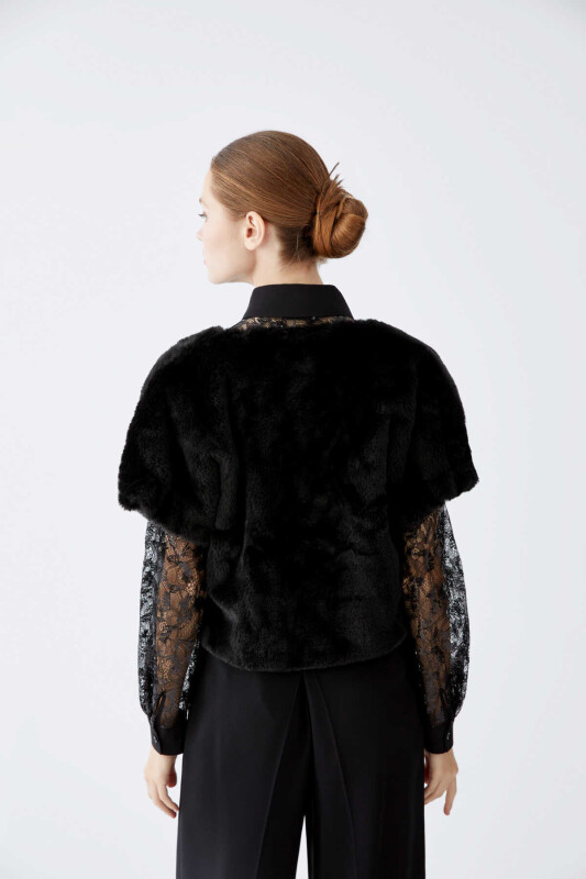  Zipper Detailed Vest Black - Roman (1)