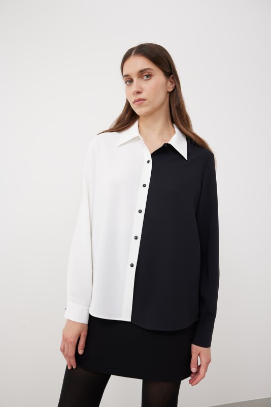 Crep Gömlek Standart Renk - 1