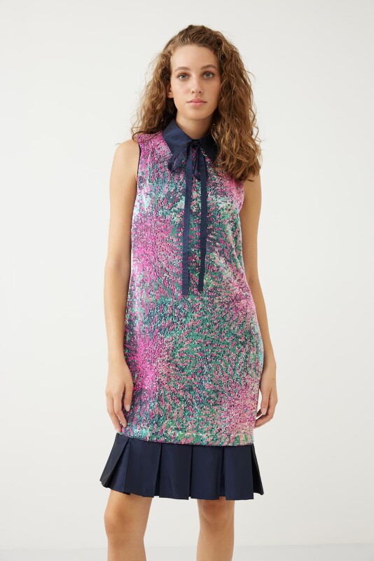 Sequined Sleeveless Dress Original - Roman