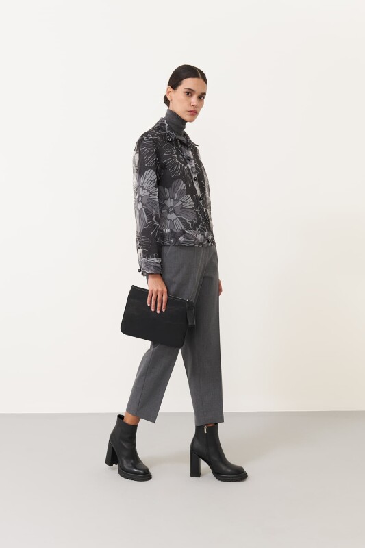 Clutch Çanta Siyah - Roman (1)