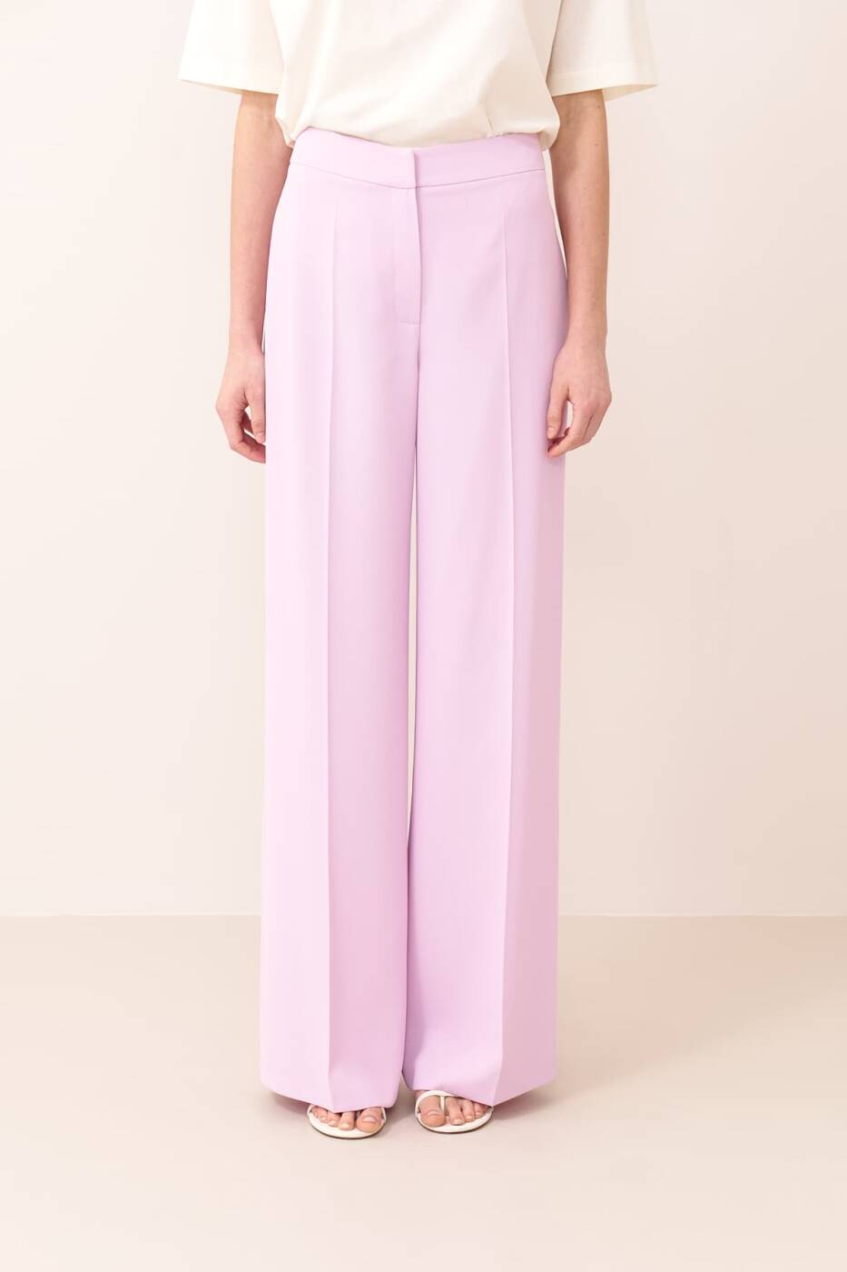 Geniş Paça Pantolon Lila - 3
