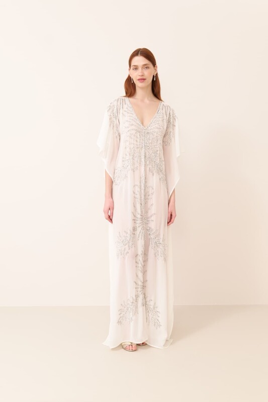 Embroidered Maxi Dress Original - Roman