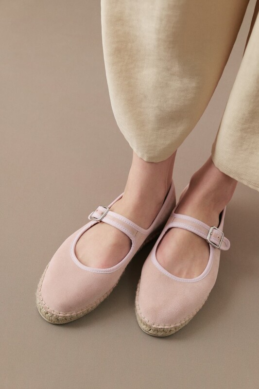 Espadril Ayakkabı Pembe - Roman