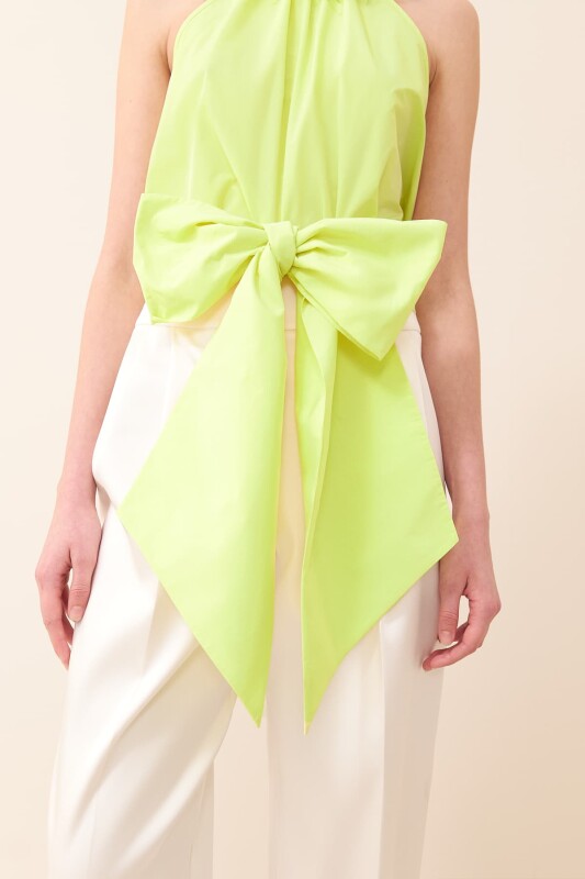 Taffeta Sash Yellow - Roman