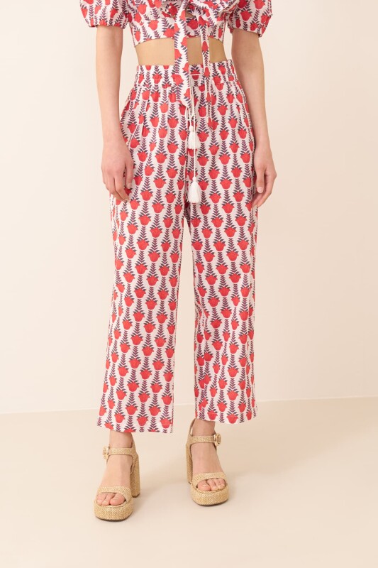 Beli Lastikli Pantolon Standart Renk - 3