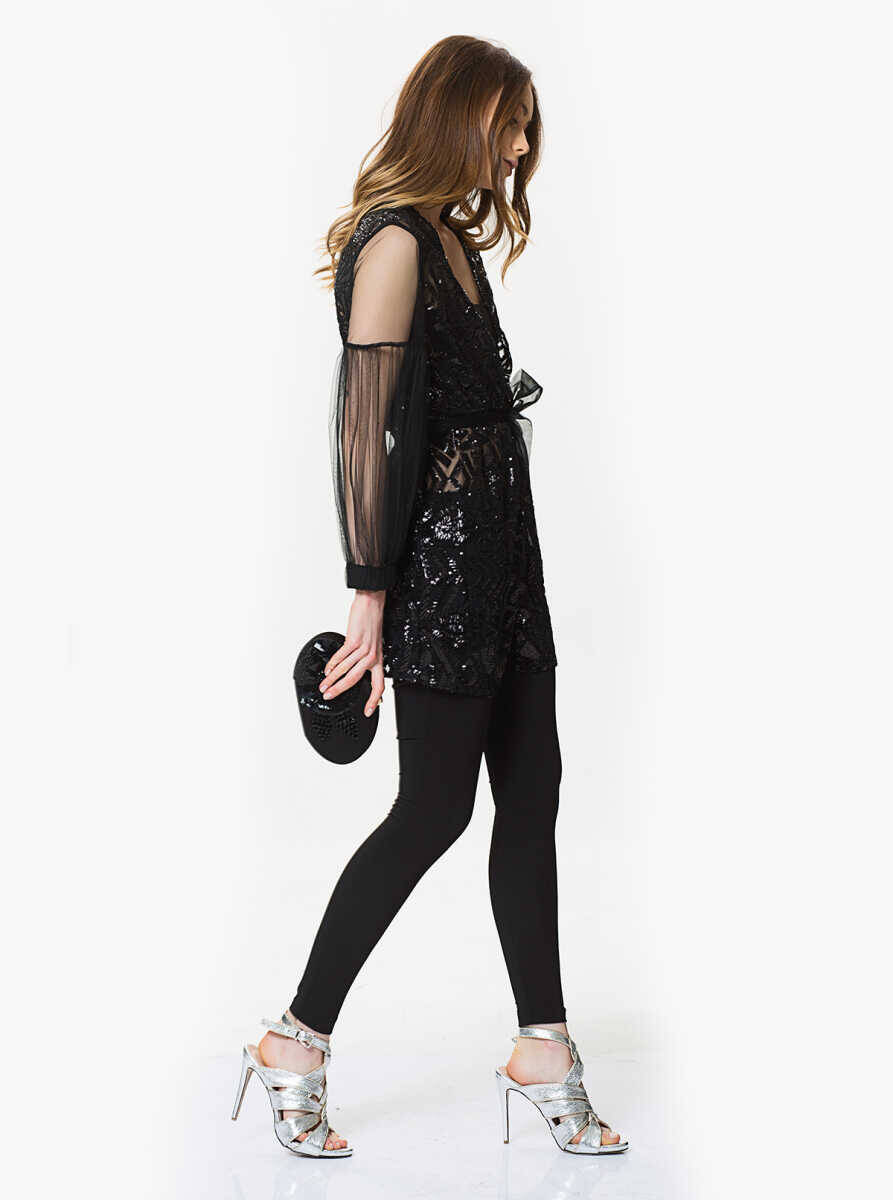 Skinny Kadın Pantolon Siyah · 3
