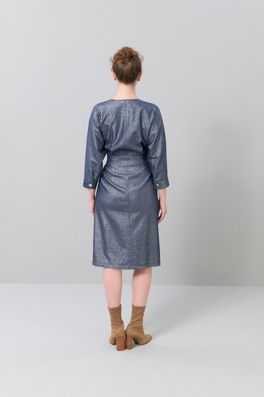 Denim Elbise Lacivert - Roman (1)