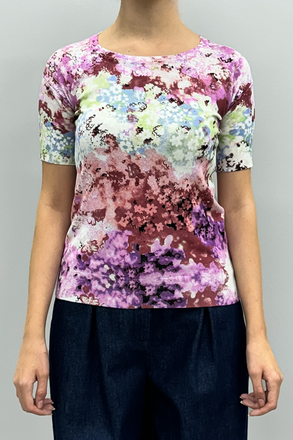 Kısa Kollu Triko Standart Renk - 1