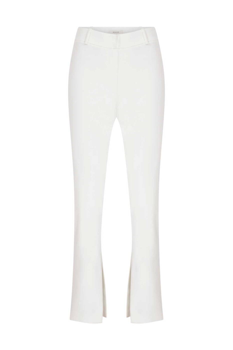 Likralı Kadın Pantolon Ekru - 4