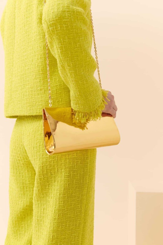 Clutch Bag Gold - Roman (1)
