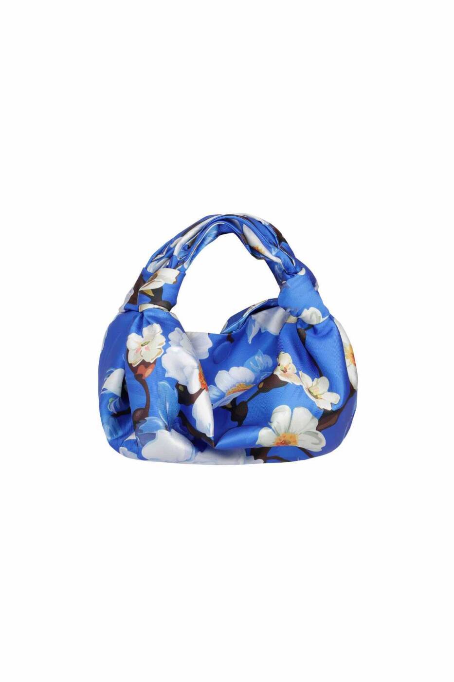 Çiçekli El Çantası Standart Renk - 5