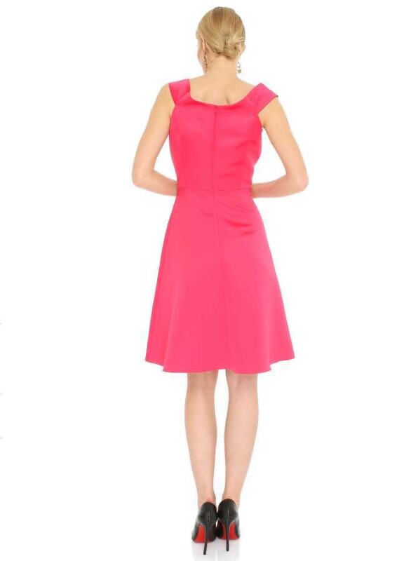 Strappy Mini Dress Fuchsia - Roman (1)