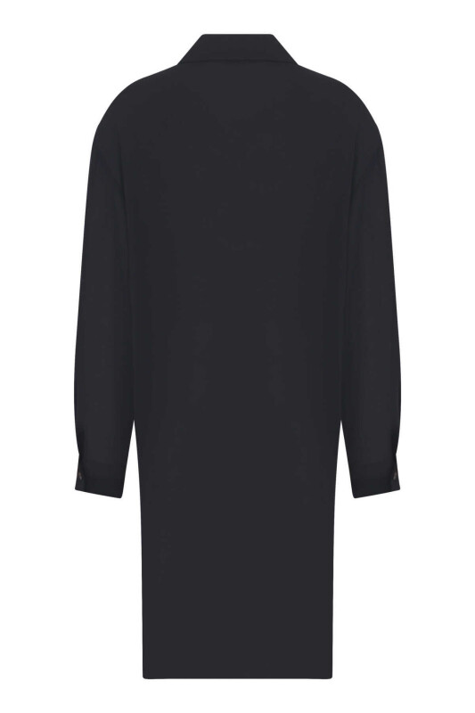 Crepe Tunik Siyah - 5